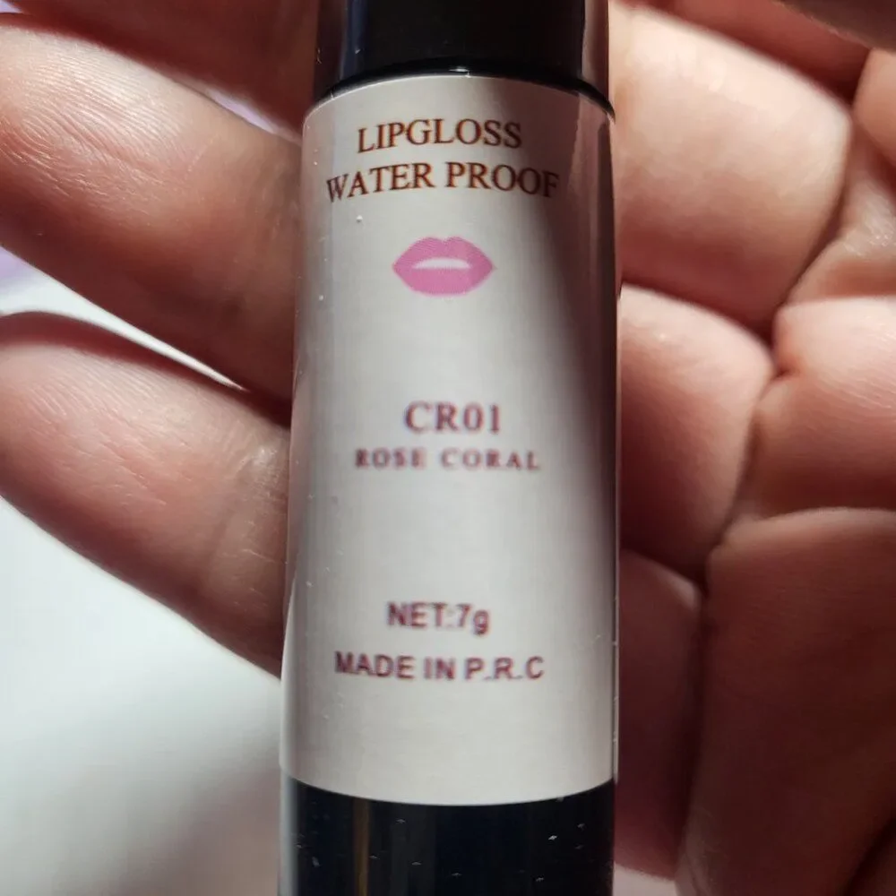 Aliver Wine Lip Tint Liquid Matte CR01 Rose Coral